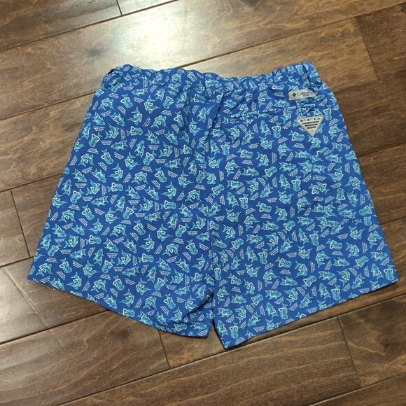 Columbia Super Backcast Water Short Swim Trunks Blue SIZE SMALL NEW WITH… - Picture 7 of 8